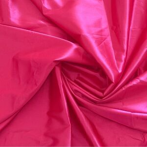 Vibrant Luxurious Pink Stretchy Satin Fabric